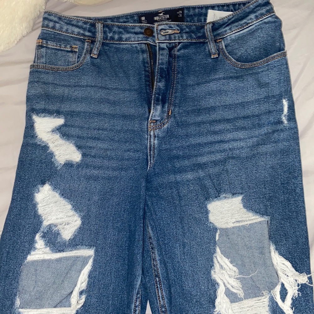 Ultra high-rise dad jeans